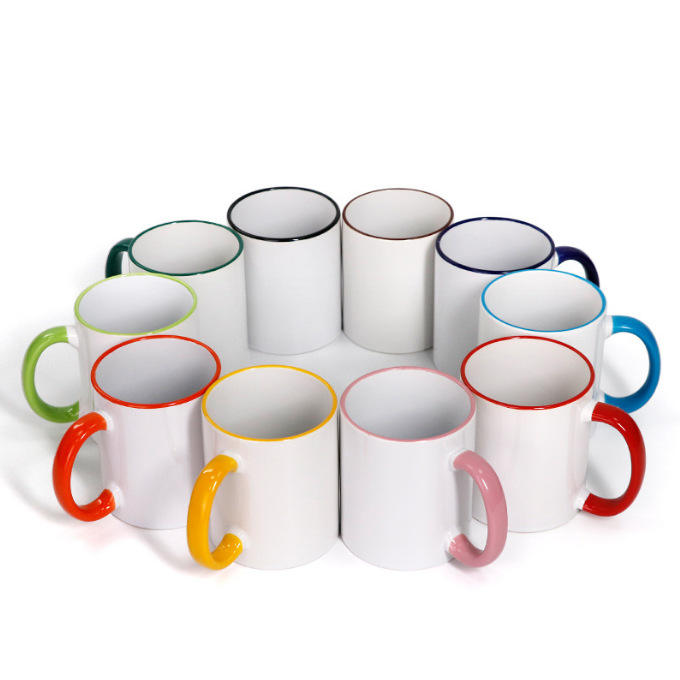Coffee Tea Images - SCCFMM 3 Pièces Tasses Céramiques Sublimation