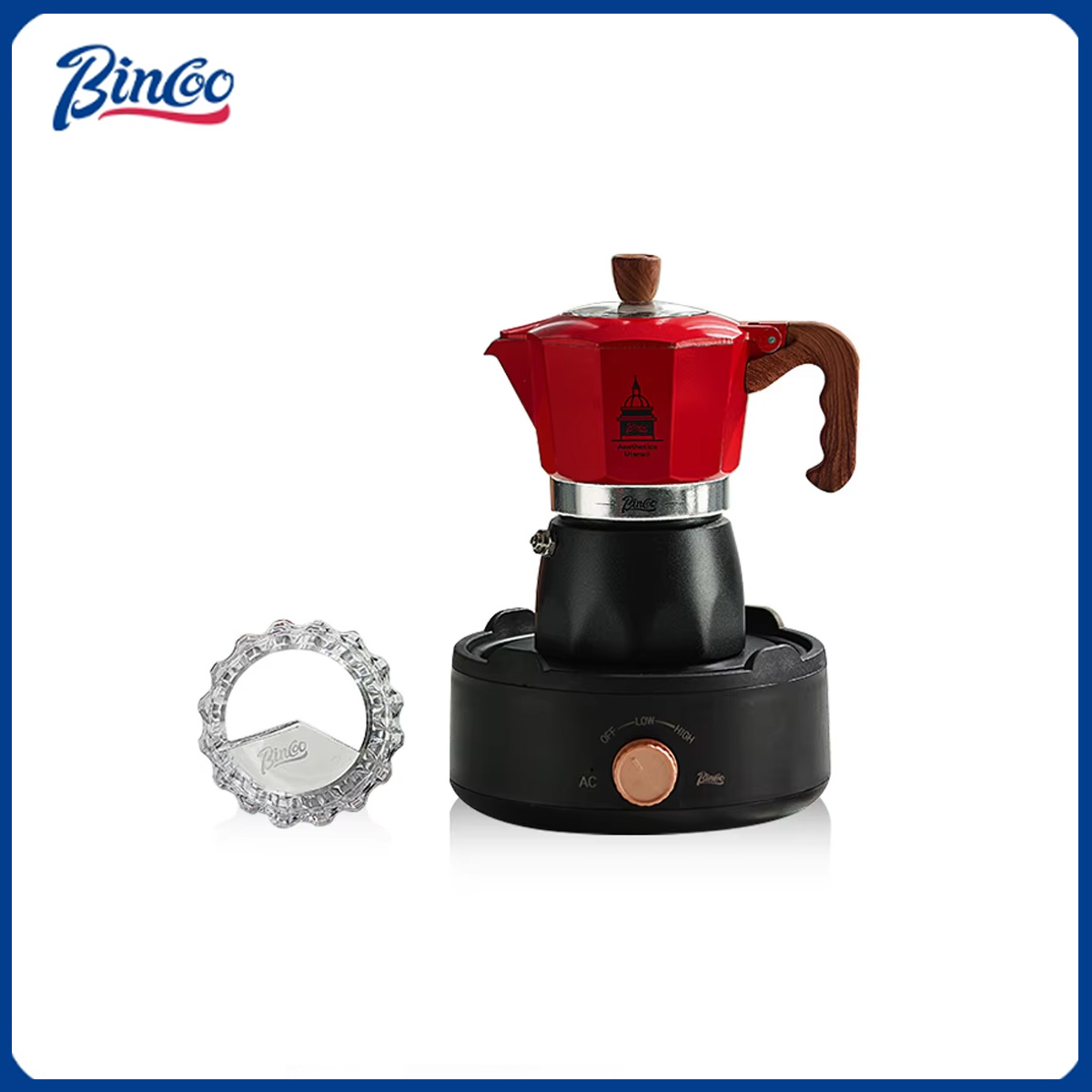 Bincoo Double Valve café Moka  - Moka Pot Stove avis et prix