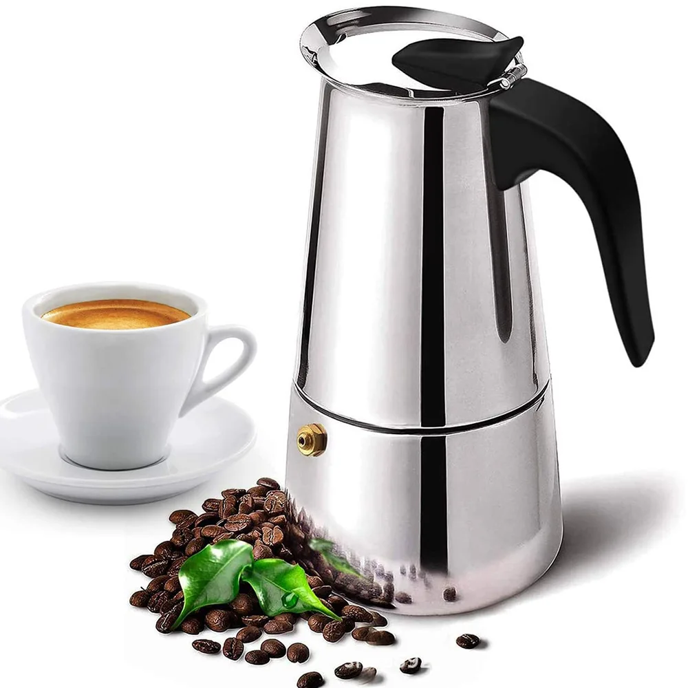 Cafetière Moka en acier inoxyd - Moka Pot Stove avis et prix