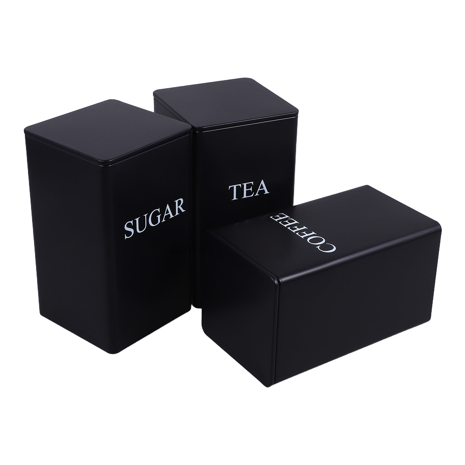 Lot de 3 boîtes de rangement d - Coffee Tea Sugar avis et prix